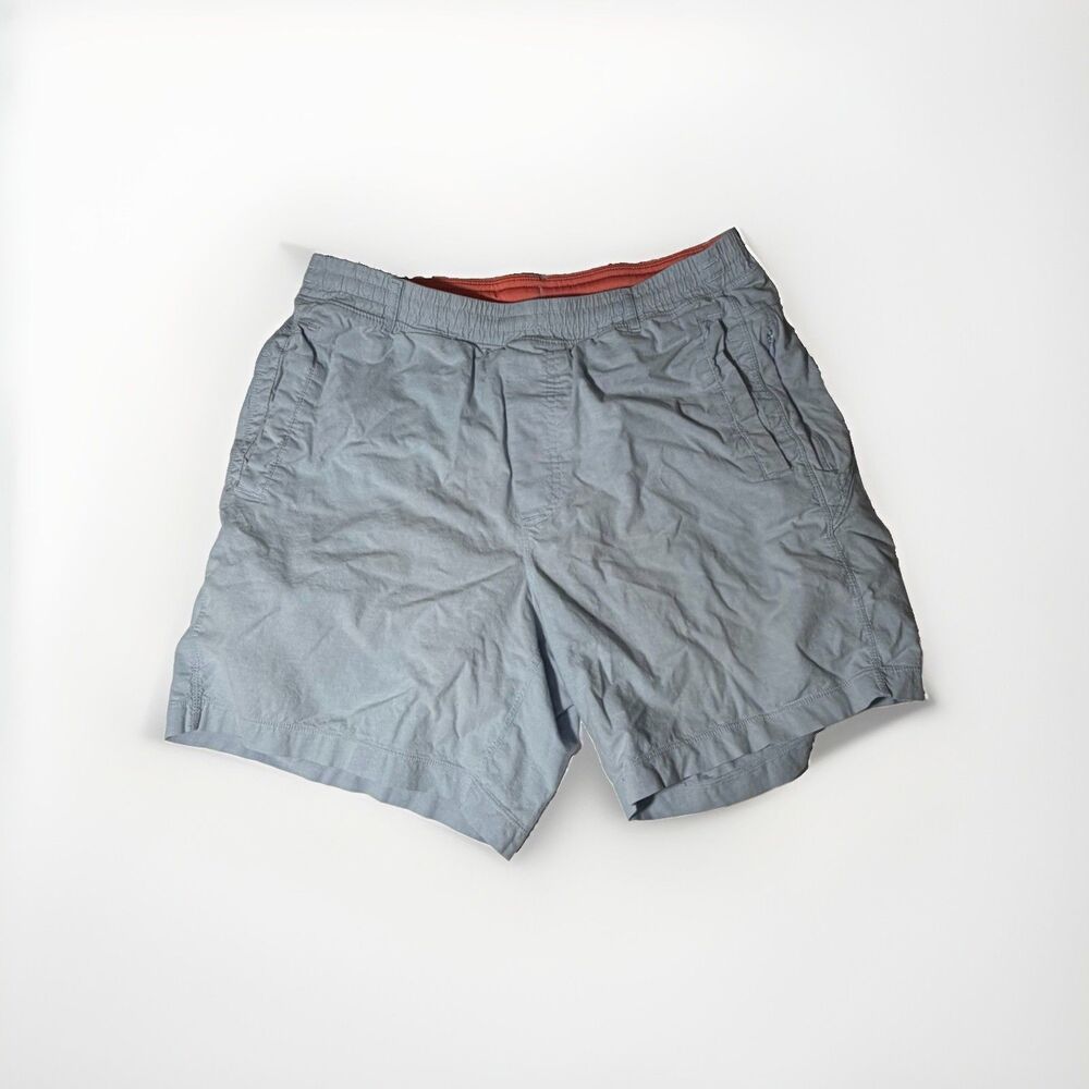 Birddogs Mens Lined Gym Shorts L Light Blue Built In Liner Athletic Workout
